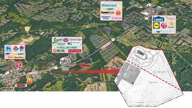5251 Peters Creek Pky, Winston-Salem, NC - AERIAL  map view - Image1