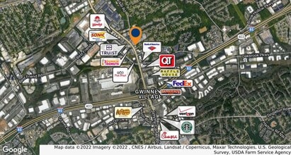 5929-5947 Jimmy Carter Blvd, Norcross, GA for lease Map- Image 2 of 8