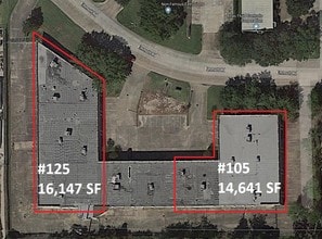 9207 Emmott Rd, Houston, TX - AERIAL  map view