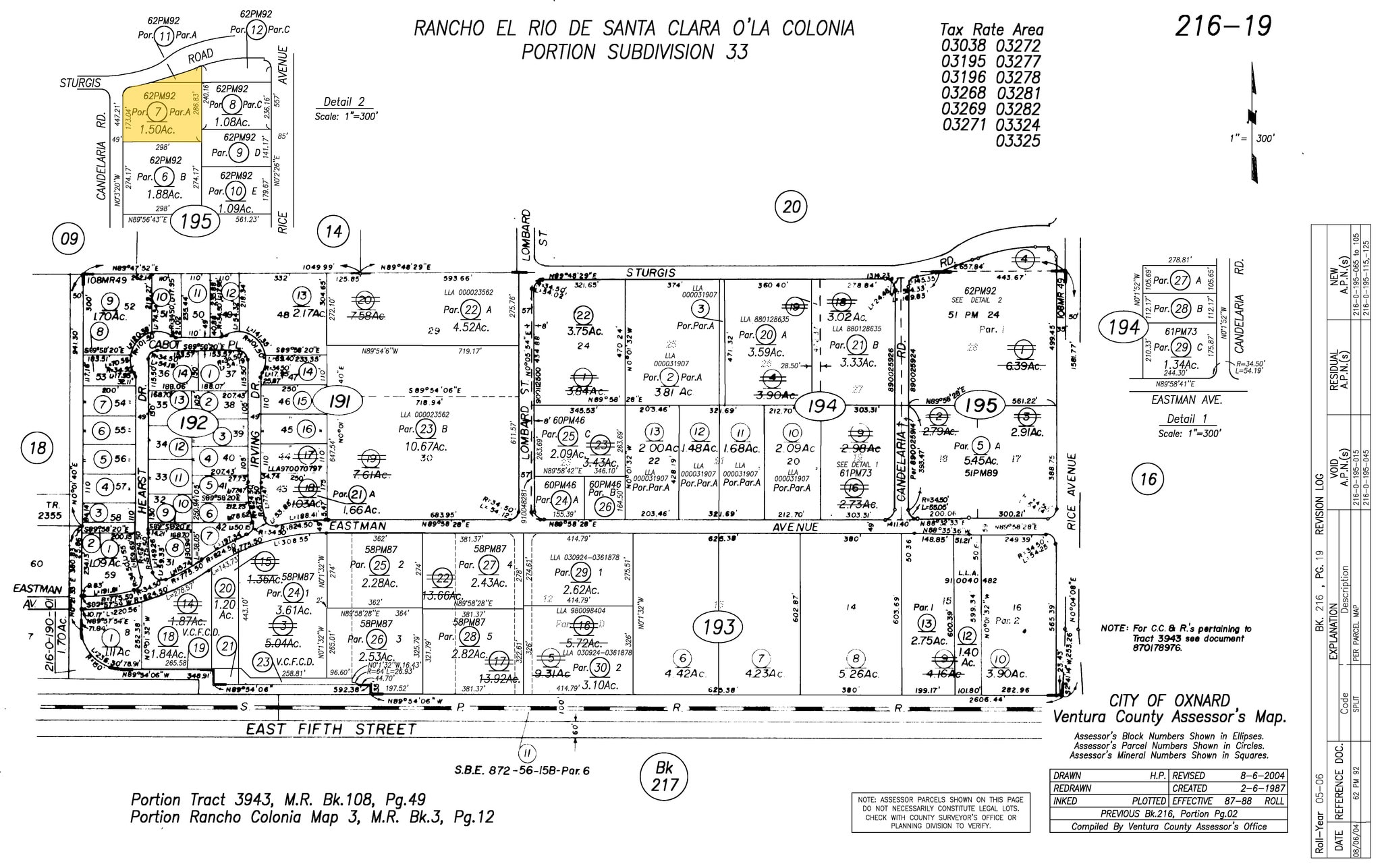 2400 Sturgis Rd, Oxnard, CA for sale Plat Map- Image 1 of 1