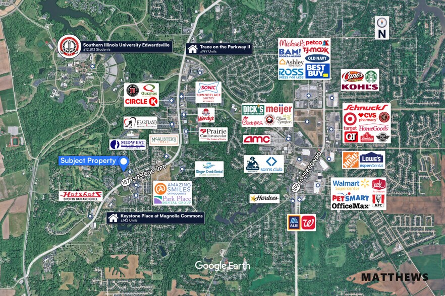 1950 Edwardsville Club Plz, Edwardsville, IL for sale - Building Photo - Image 3 of 3