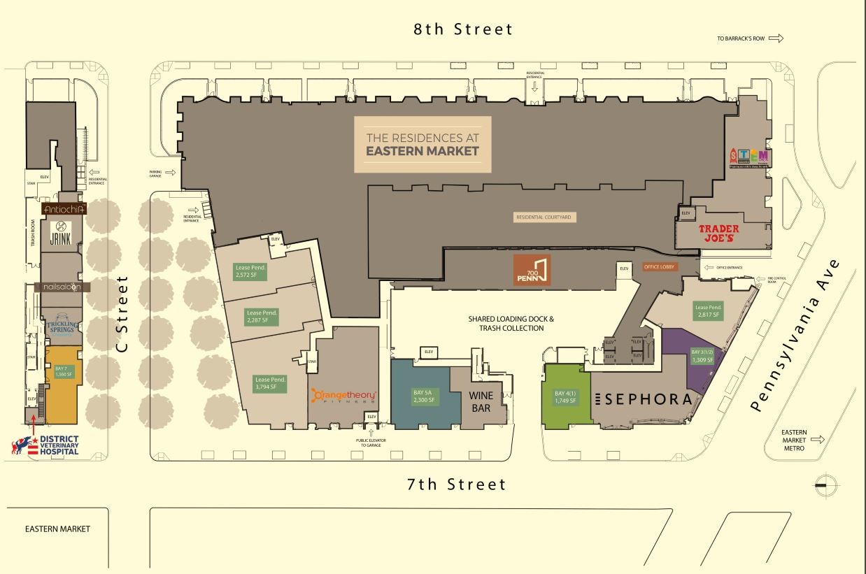 700 Pennsylvania Ave SE, Washington, DC for lease Site Plan- Image 1 of 2