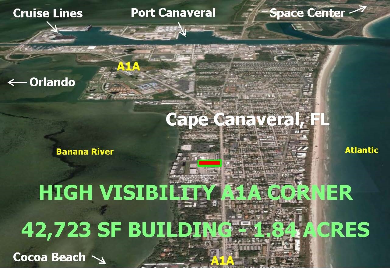 7077 N Atlantic Ave, Cape Canaveral, FL for sale Building Photo- Image 1 of 1