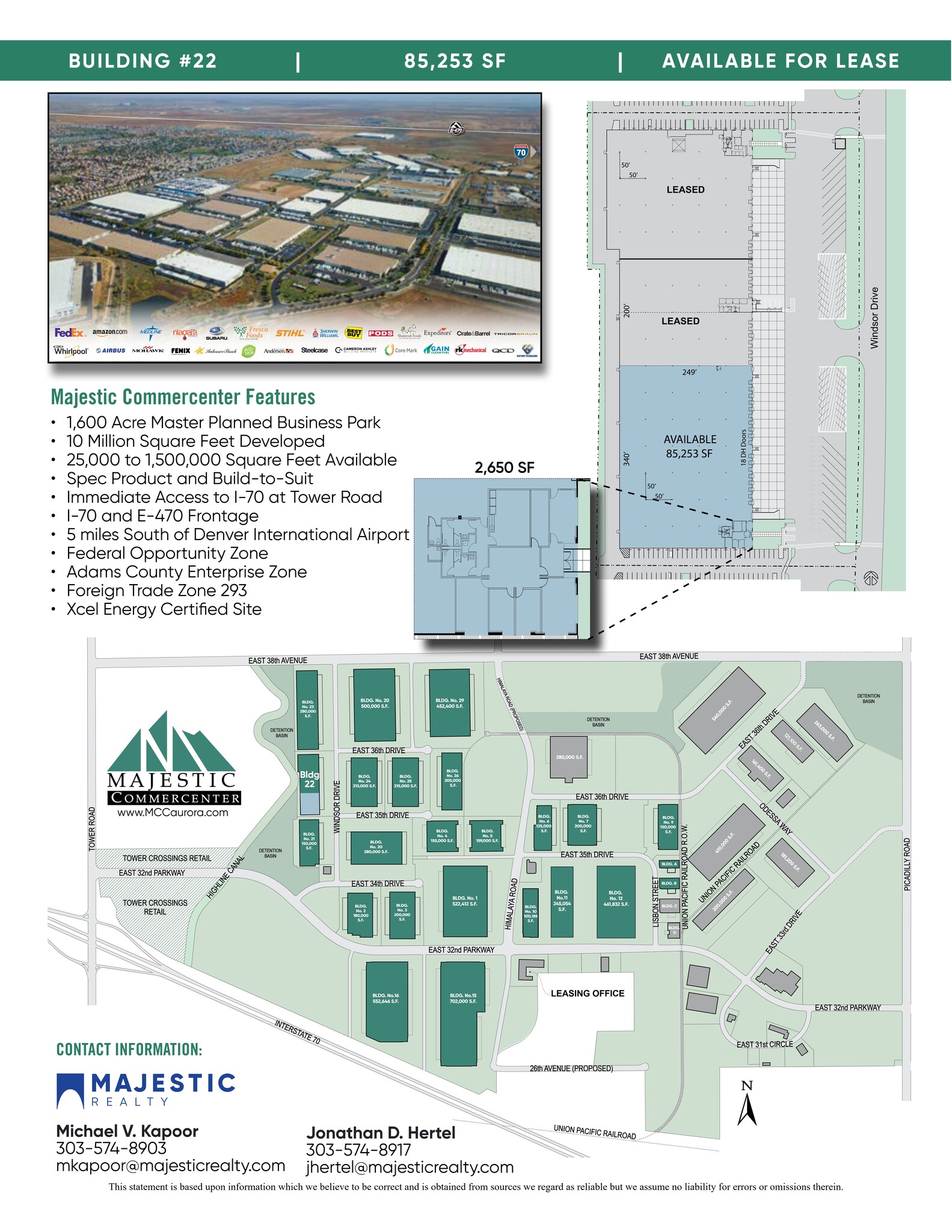 3503-3593 N Windsor Dr, Aurora, CO for lease Site Plan- Image 1 of 1