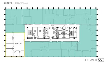 591 Camino de la Reina, San Diego, CA for lease Floor Plan- Image 1 of 1