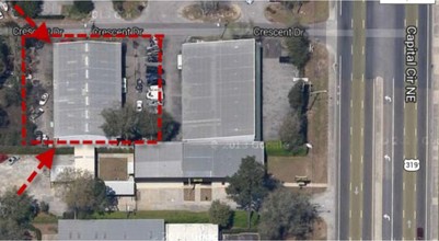 2931 Cresent Park Dr, Tallahassee, FL - aerial  map view