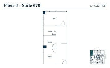 1970 Broadway, Oakland, CA for lease Floor Plan- Image 1 of 1
