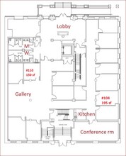 254 Court Ave, Memphis, TN for lease Floor Plan- Image 2 of 4