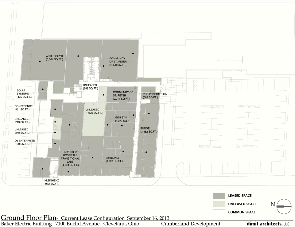 7100 Euclid Ave, Cleveland, OH for lease Floor Plan- Image 1 of 2