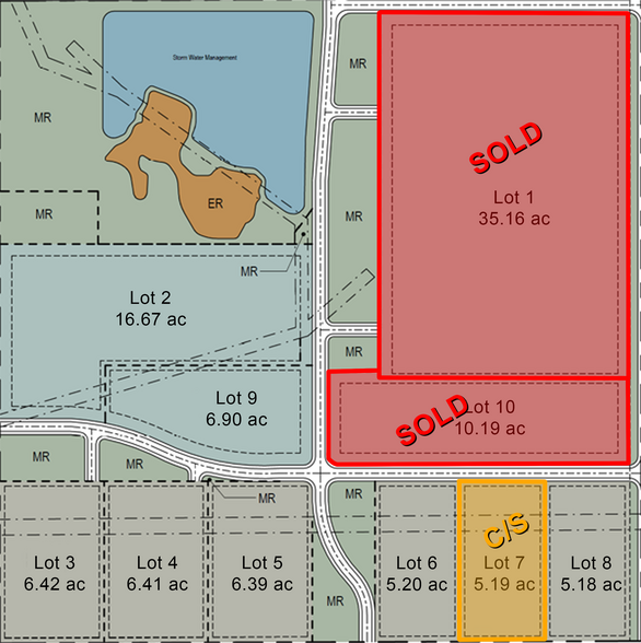 25100 Range Road 282, Calgary, AB T0M 0T0 Conrich Industrial Lots