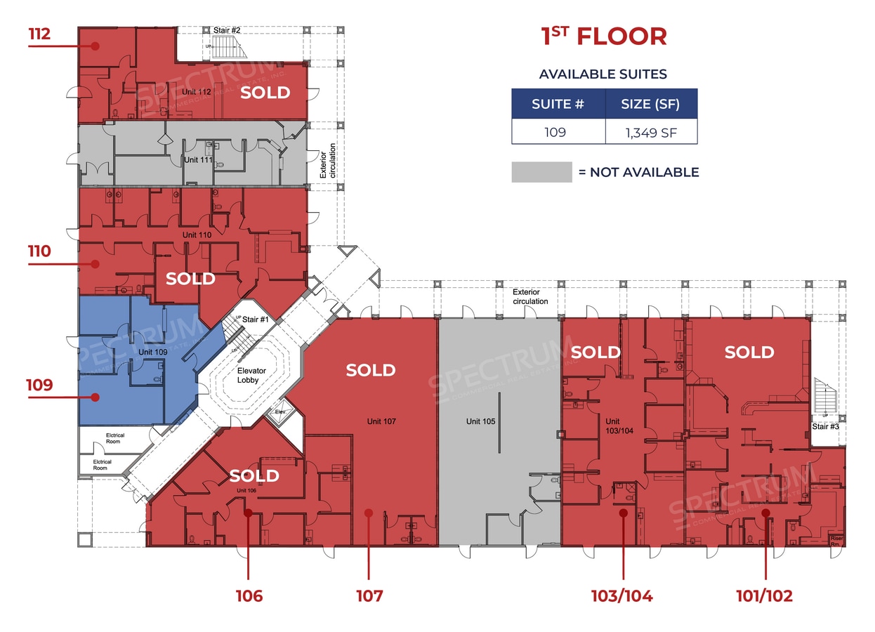 23206 Lyons Ave, Santa Clarita, CA 91321 - Unit 109 -  - Floor Plan - Image 1 of 4
