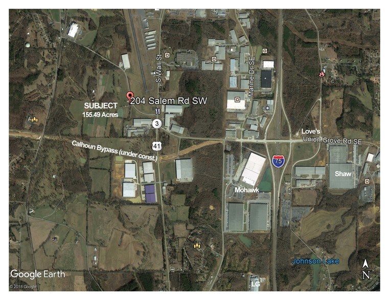 US Highway 41 At Union Grove Rd, Calhoun, GA 30701 155 Acre Prime Development Opportunity