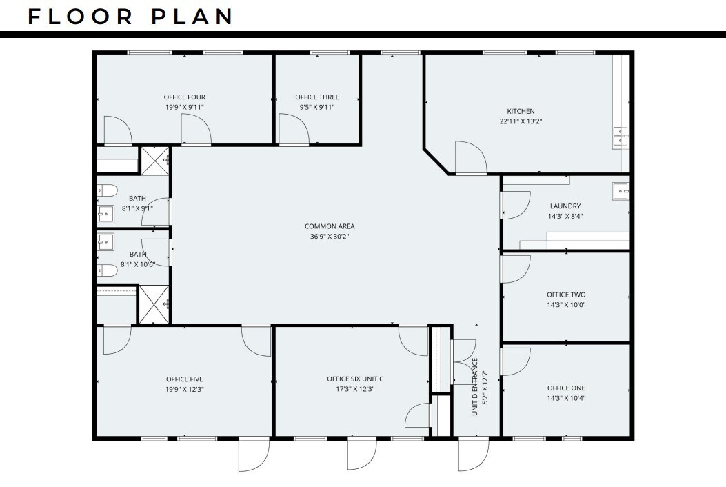 9380 Forestwood Ln, Manassas, VA for lease Floor Plan- Image 1 of 1
