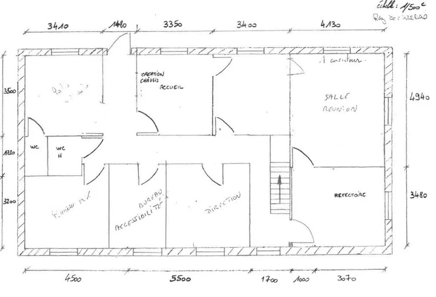 Office in Lucé for sale - Floor Plan - Image 1 of 12