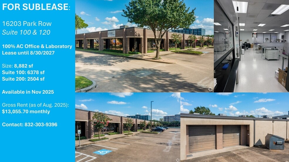 16203 Park Row, Houston, TX for lease - Building Photo - Image 1 of 17