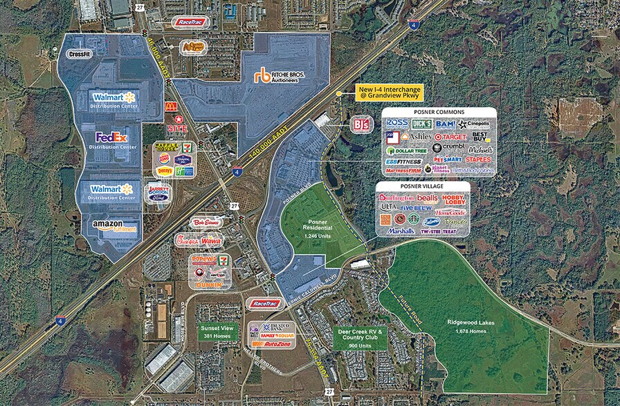 44304 Highway 27, Davenport, FL for lease - Aerial - Image 3 of 5