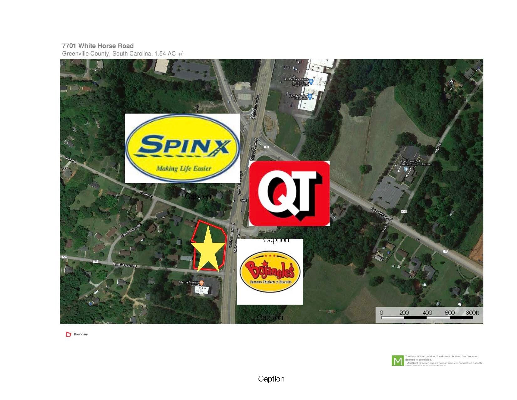 7701 White Horse Rd, Greenville, SC for sale Aerial- Image 1 of 1