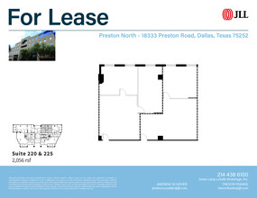 18333 Preston Rd, Dallas, TX for lease Floor Plan- Image 2 of 2