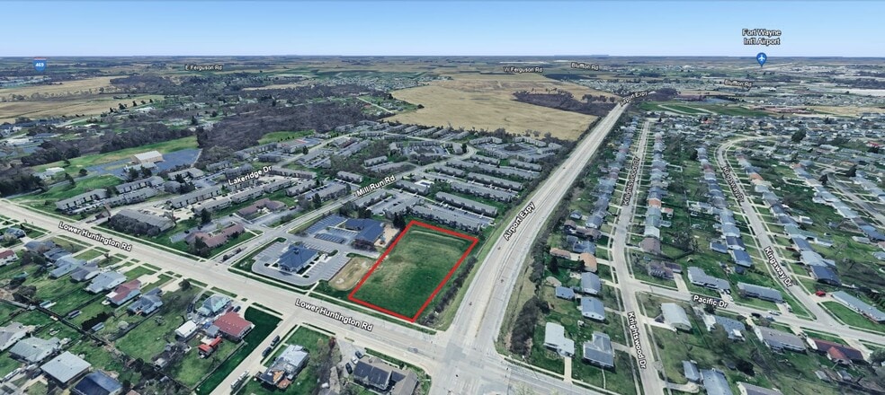 7200 Block Mill Run Rd, Fort Wayne, IN for sale - Aerial - Image 1 of 3