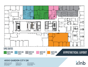 4000 Garden City Dr, New Carrollton, MD for lease Floor Plan- Image 1 of 2