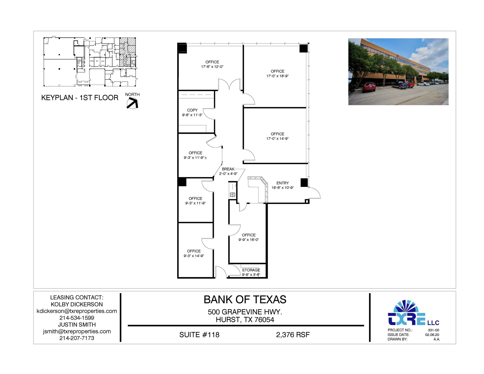 500 Grapevine Hwy, Hurst, TX for lease Floor Plan- Image 1 of 1