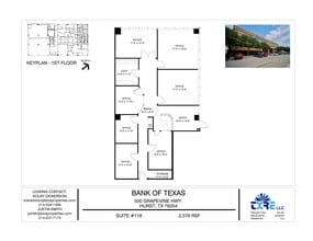 500 Grapevine Hwy, Hurst, TX for lease Floor Plan- Image 1 of 1