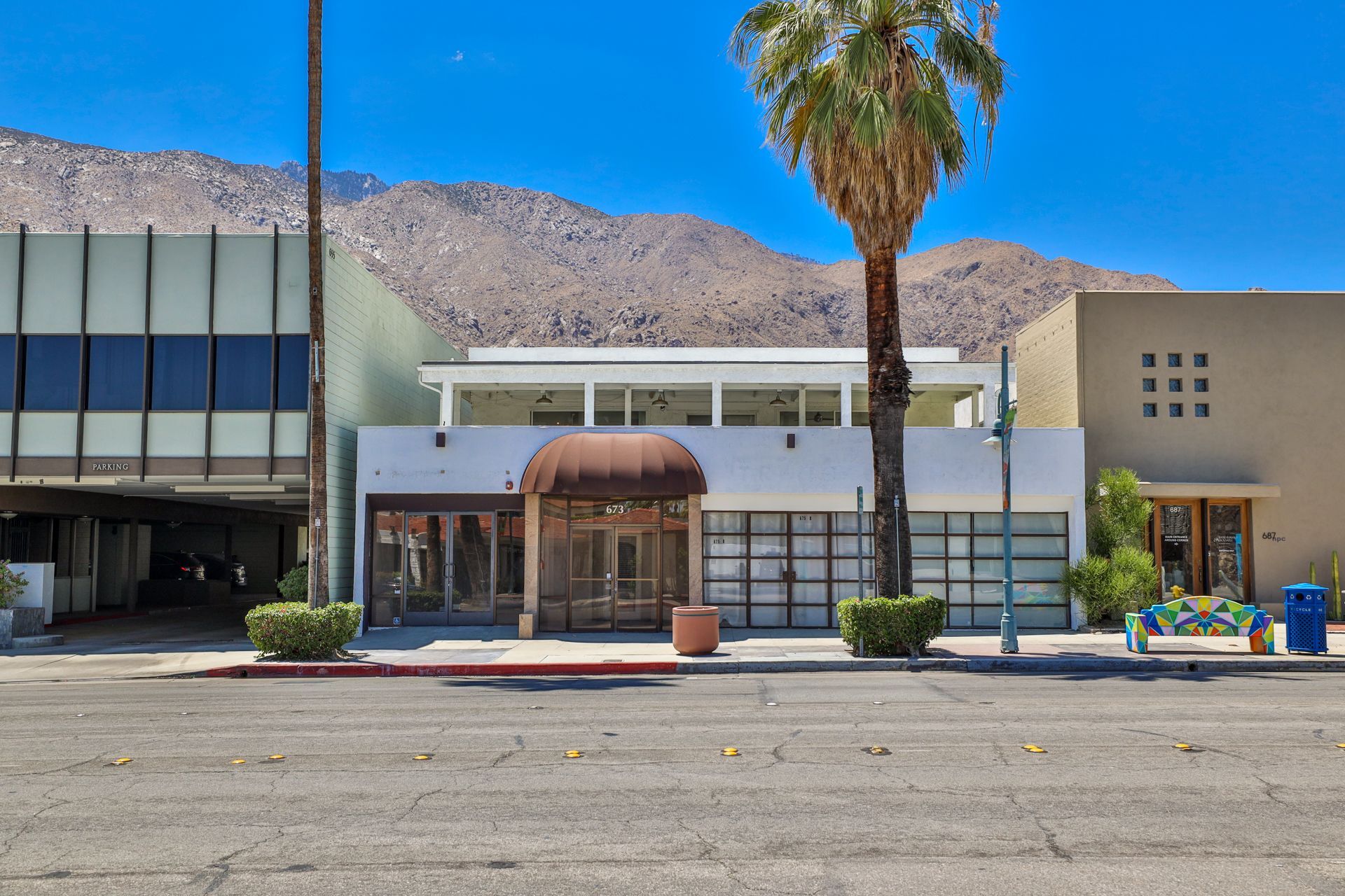 671-675 N Palm Canyon Dr, Palm Springs, CA for sale Building Photo- Image 1 of 1