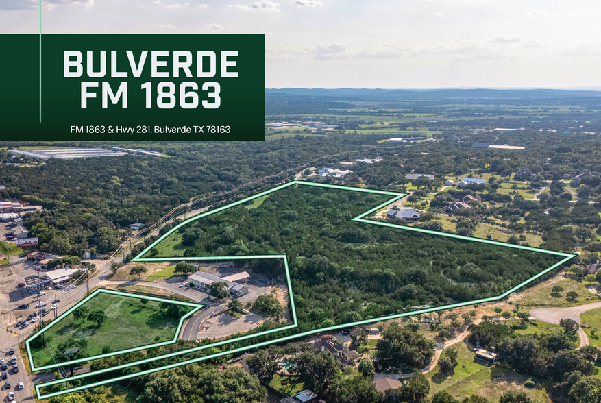 FM 1863 & 281 hwy, Bulverde, TX for sale - Primary Photo - Image 1 of 6