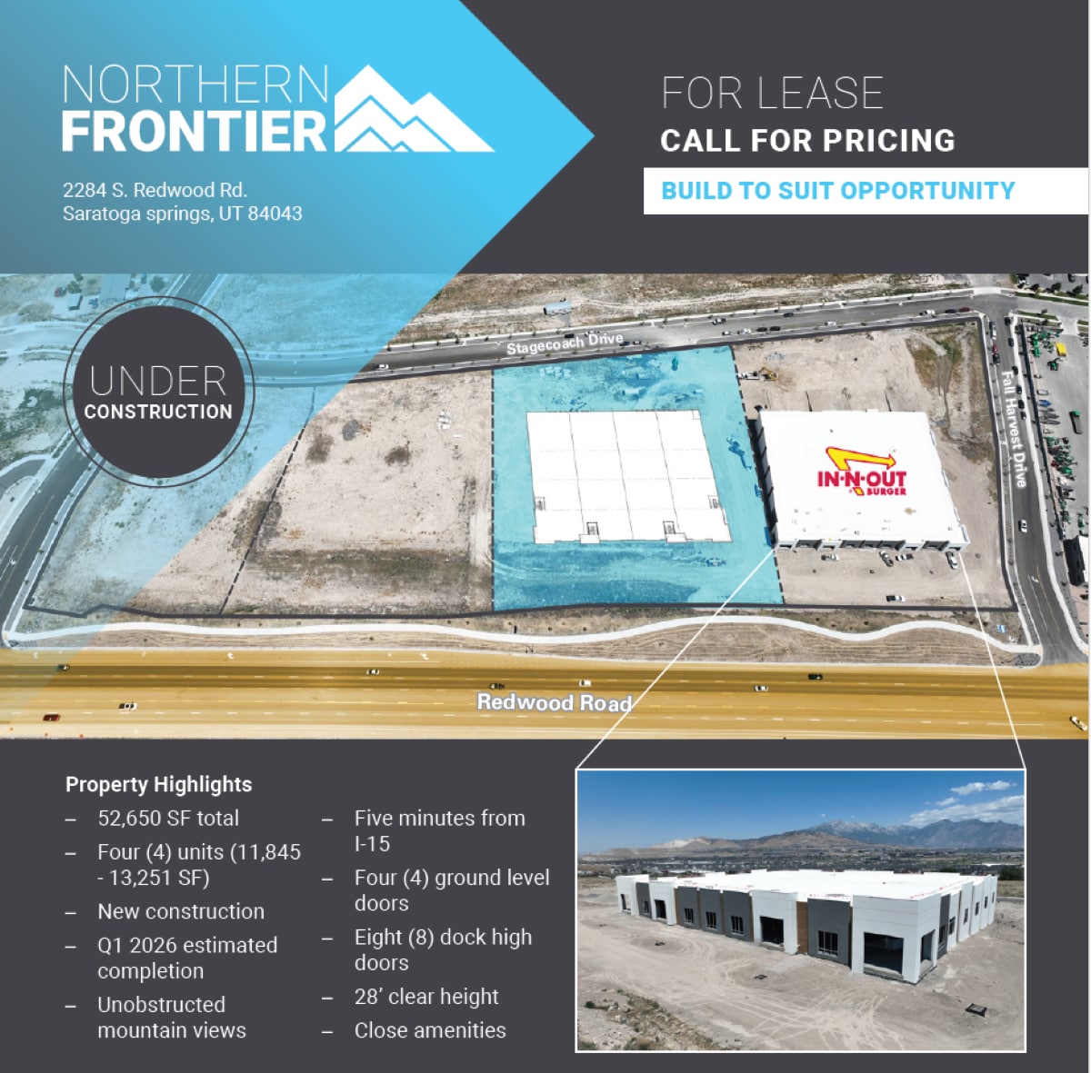 2284 Redwood Rd, Saratoga Springs, UT for lease Building Photo- Image 1 of 4