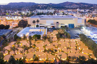 1370 N St Andrews Pl, Los Angeles, CA - aerial  map view - Image1