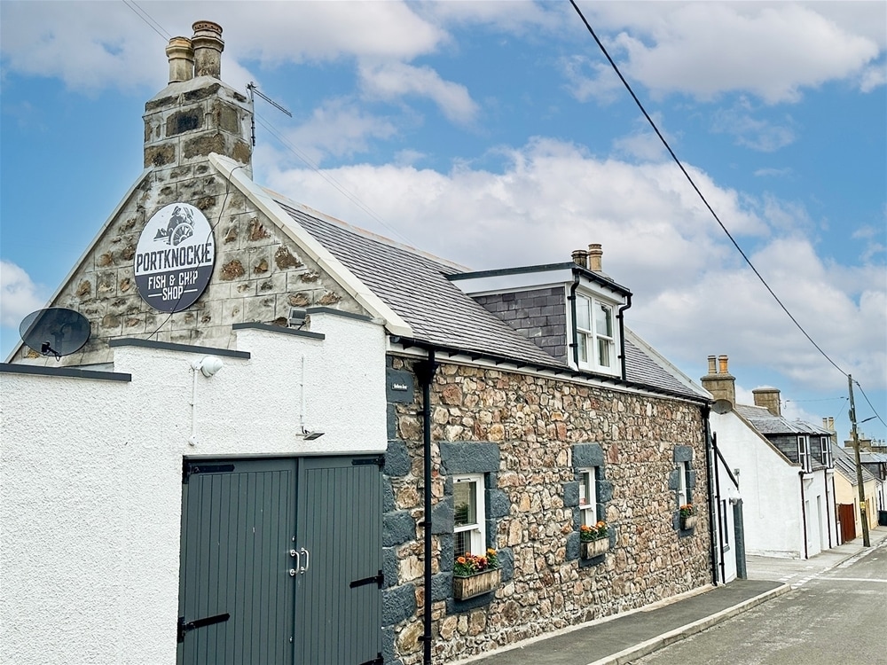 Portknockie Fish & Chip Shop, Portknockie for sale Building Photo- Image 1 of 20
