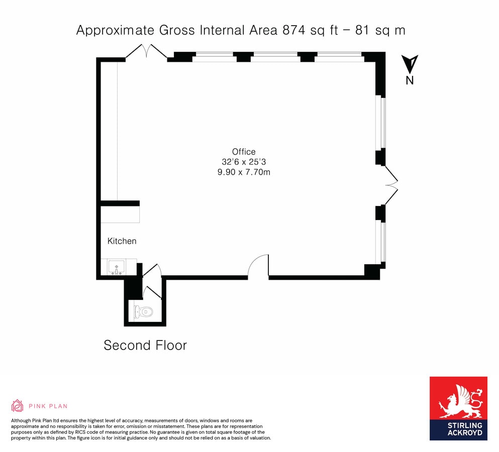 25 Hackney Rd, London, LND E2 7PR - Unit 4D -  - Floor Plan - Image 1 of 12