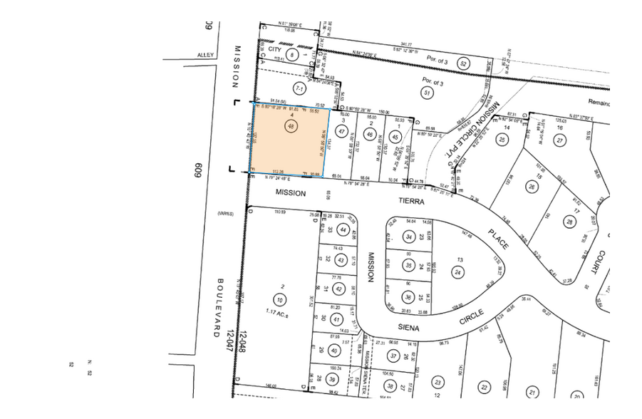 43360 Mission Blvd, Fremont, CA for lease - Plat Map - Image 2 of 12