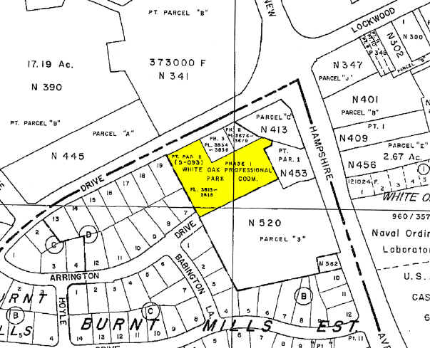 11231 Lockwood Dr, Silver Spring, MD for sale Plat Map- Image 1 of 1