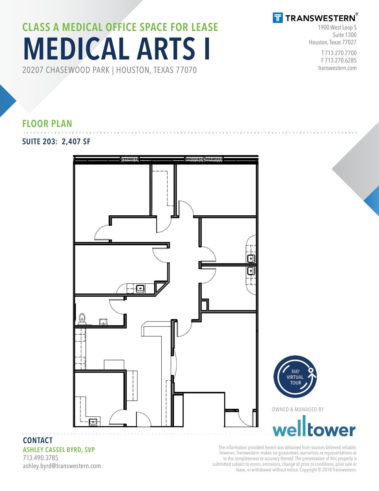 20207 Chasewood Park Dr, Houston, TX for lease Floor Plan- Image 1 of 1