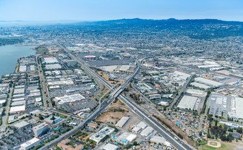 460 Hegenberger Rd, Oakland, CA - aerial  map view - Image1