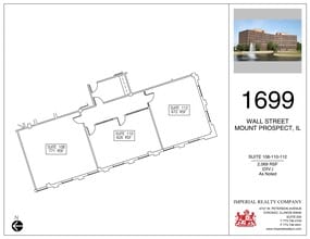 1699 Wall St, Mount Prospect, IL for lease Site Plan- Image 1 of 1