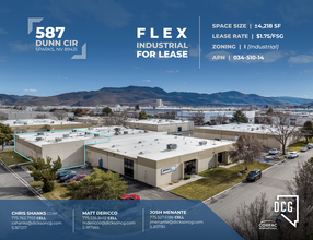 581-587 Dunn Cir, Sparks, NV for lease Building Photo- Image 1 of 9