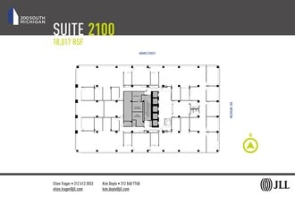 200 S Michigan Ave, Chicago, IL for lease Floor Plan- Image 1 of 1