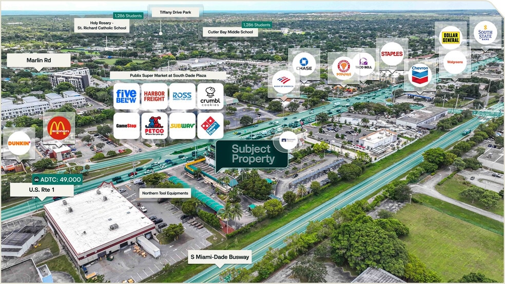 18210 S Dixie Hwy, Miami, FL for sale - Aerial - Image 2 of 2