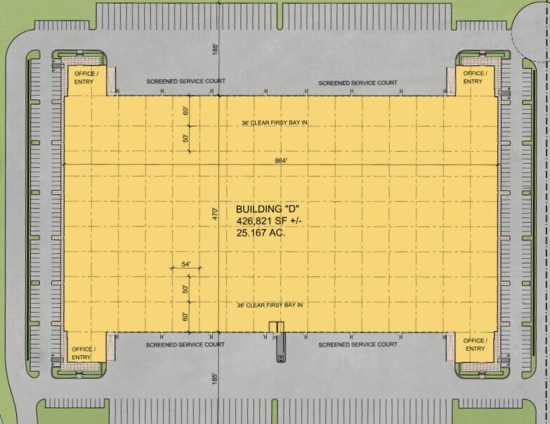 3601 Alemeda St, Fort Worth, TX for lease Floor Plan- Image 1 of 1