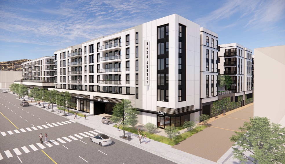 5420 W Sunset Blvd, Los Angeles, CA for lease - Building Photo - Image 3 of 15