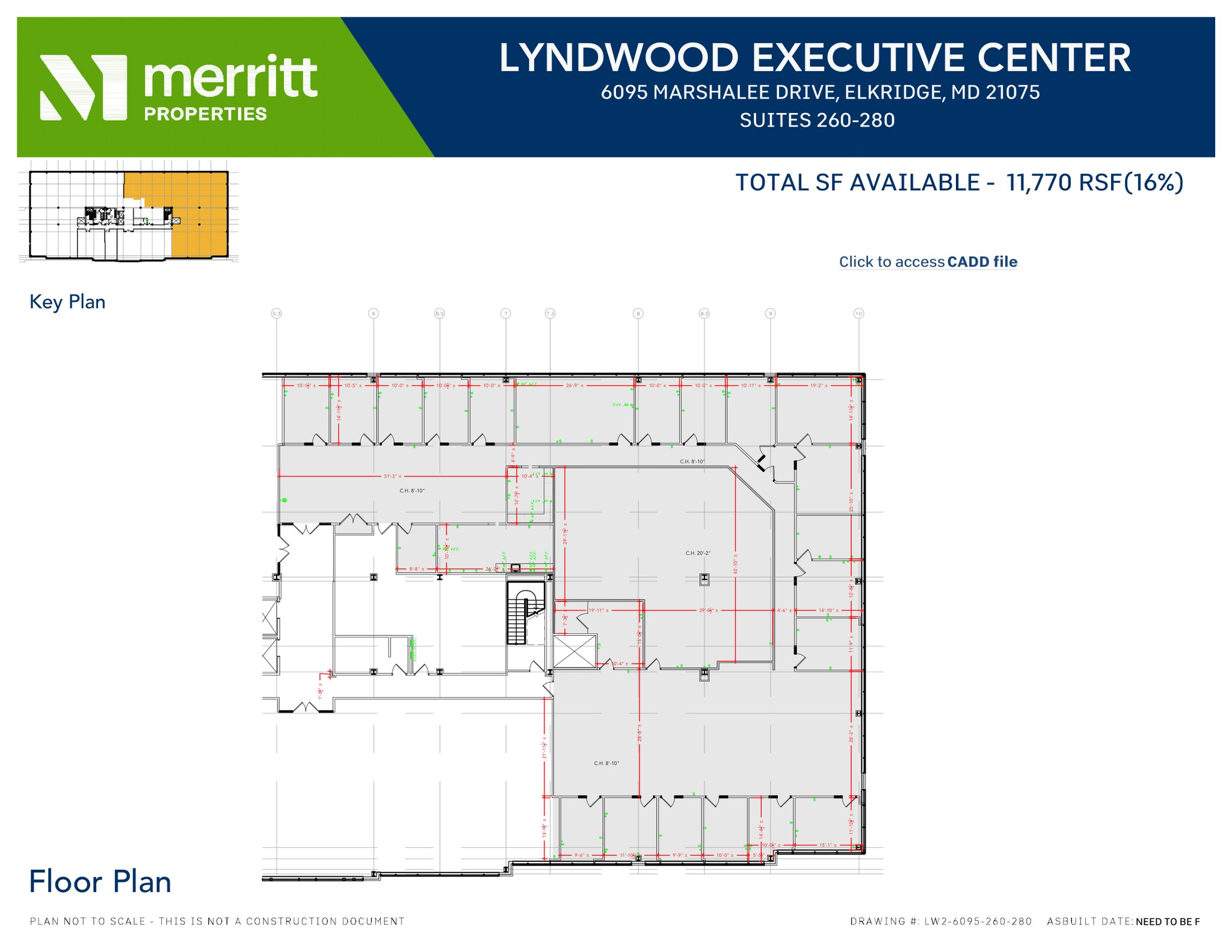 6095 Marshalee Dr, Elkridge, MD for lease Floor Plan- Image 1 of 1