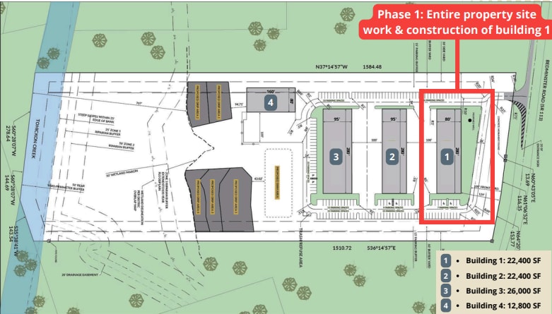 3627 Bedminster Rd, Ottsville, PA for lease - Site Plan - Image 2 of 3