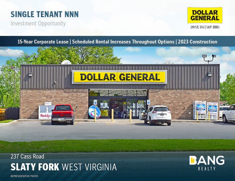 237 Cass Rd, Slatyfork, WV for sale - Building Photo - Image 1 of 1