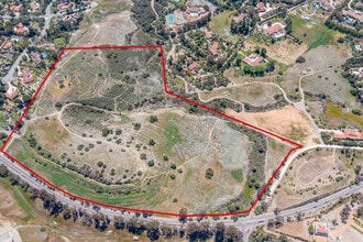 Paseo Delicias Paseo, Rancho Santa Fe, CA - AERIAL map view - Image1
