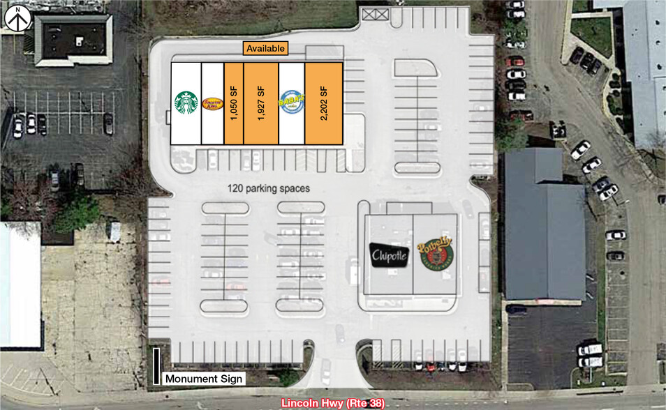 1015 W Lincoln Hwy, Dekalb, IL for lease - Site Plan - Image 2 of 5