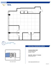 100, 110, and 120 King St W, Hamilton, ON for lease Site Plan- Image 1 of 1