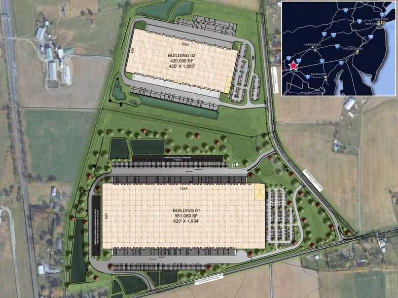 15651 Greenmount Rd, Greencastle, PA for lease - Site Plan - Image 1 of 5