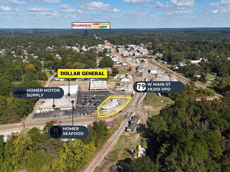 101 W Main St, Homer, LA for sale - Building Photo - Image 3 of 10